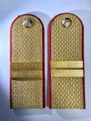 Погоны Полиции золотые КАРТОН Звание Младший Сержант 14 см