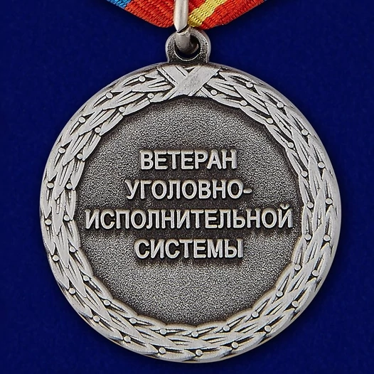 Медаль "Ветеран уголовно-исполнительной системы" Учреждение: 10.11.2005 №400