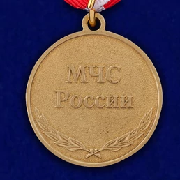 Медаль "Ветеран войск ГО и пожарной охраны" МЧС России №363(106)
