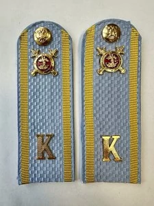 Погоны Курсант Полиции 13см КАРТОН в сборе с фурнитурой