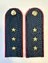 Погоны Полиции на Китель синие КАРТОН Звание Ст. Прапорщик Пришивные