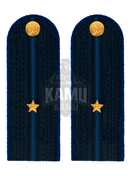 Погоны Юстиции в сборе на китель картон 12 см звание Младший лейтенант