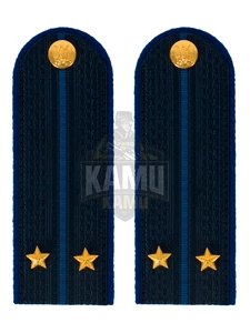 Погоны Юстиции в сборе на китель картон 12 см звание Лейтенант