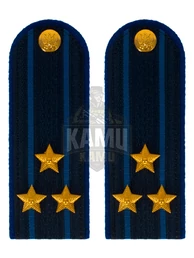 Погоны Юстиции в сборе на китель картон 12 см звание Полковник