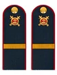 Погоны Полиции темно-синие КАРТОН Звание Ефрейтор 15см
