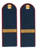 Погоны Полиции на Китель синие КАРТОН Звание Ефрейтор Пришивные 15см