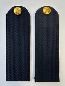 Погоны ФССП с фурнитурой звание Рядовой картон 14см цвет темно-синий