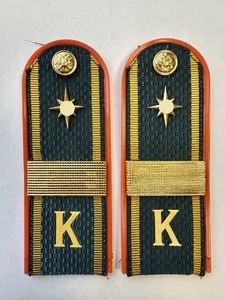 Погоны Курсант МЧС 14см пластик в сборе с фурнитурой Старший Сержант