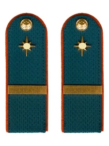 Погоны МЧС 14х5см КАРТОН с фурнитурой звание Ефрейтор