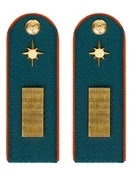 Погоны МЧС Старшина Картон