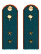 Погоны МЧС Прапорщик Картон