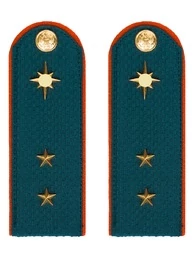 Погоны МЧС Прапорщик Картон