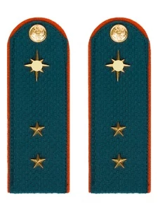 Погоны МЧС Прапорщик Картон