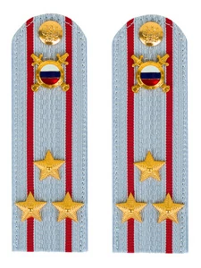 Погоны МВД внутренняя служба на рубашку голубые картон Полковник 13см