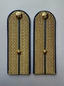Погоны Юстиции золотые на китель Картон звание Младший лейтенант 13см