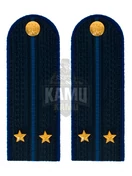 Погоны Юстиции в сборе на китель картон 13 см звание Лейтенант