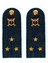 Погоны Юстиции в сборе на куртку картон звание Старший лейтенант 13 см