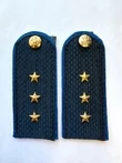 Погоны Юстиции в сборе на китель картон 12 см звание Старший Прапорщик