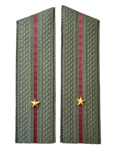 Погоны Росгвардии ФСВНГ на китель в сборе Младший Лейтенант скос галун 17х5см