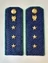 Погоны Прокуратуры темно-синие КАРТОН 13,5 см Звание Старший Прапорщик
