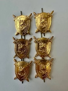 Эмблемы петличные Следственный комитет большая на лацкан 6 шт 2х2см