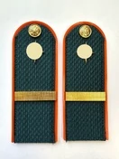 Погоны МЧС 14х5см ПЛАСТИК с фурнитурой звание Ефрейтор