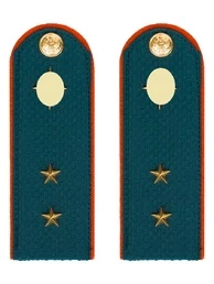 Погоны МЧС Прапорщик ПЛАСТИК