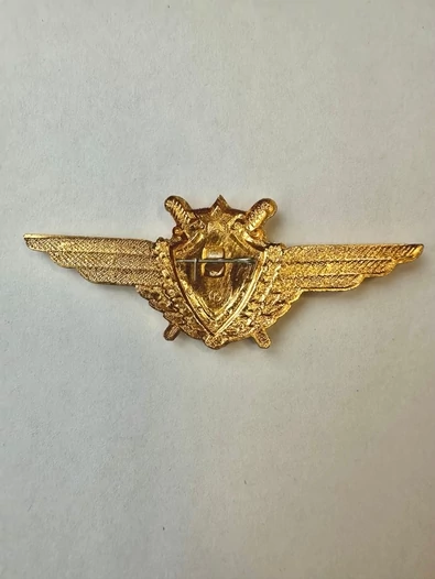 Нагрудный знак Классность Военный штурман СССР легкий 1 класс с хранения