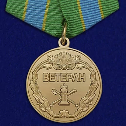 Медаль Ветеран ФССП (Федеральной службы судебных приставов) №402(86)