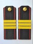 Погоны Морской пехоты Сержант ПЛАСТИК галунные