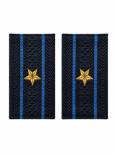 Фальш погоны Юстиции темно-синие с вышивкой звание Майор