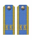 Погоны ФСБ,ФСО кадетские Голубые КК 10,5 см картон в сборе с фурнитурой