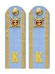 Погоны Курсант Полиции 14см в сборе с фурнитурой Картон