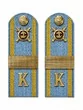Погоны Курсант Полиции 12см КАРТОН в сборе с фурнитурой Старший Сержант