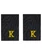 Фальш погоны ВМФ чёрные курсант 8х5 см