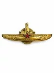 Значок эмблема подводника ВМФ СССР на пимсе