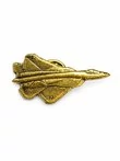 Значок эмблема самолёт Су-57, ВКС России на пимсе
