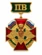 Нагрудный знак ПВ Пограничные войска России, двуглавый орёл, крест