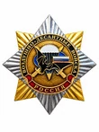 Значок ВДВ Разведка. Звезда