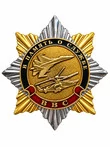 Значок В память о службе ВВС. Звезда