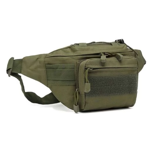 Сумка поясная CH-066 тактическая с MOLLE цвет олива зеленая