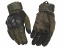 Перчатки тактические с мягкой вставкой для защиты костяшек A16 цвет олива с темными накладками