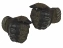 Перчатки VoenPro тактические с защитой костяшек олива с черным M