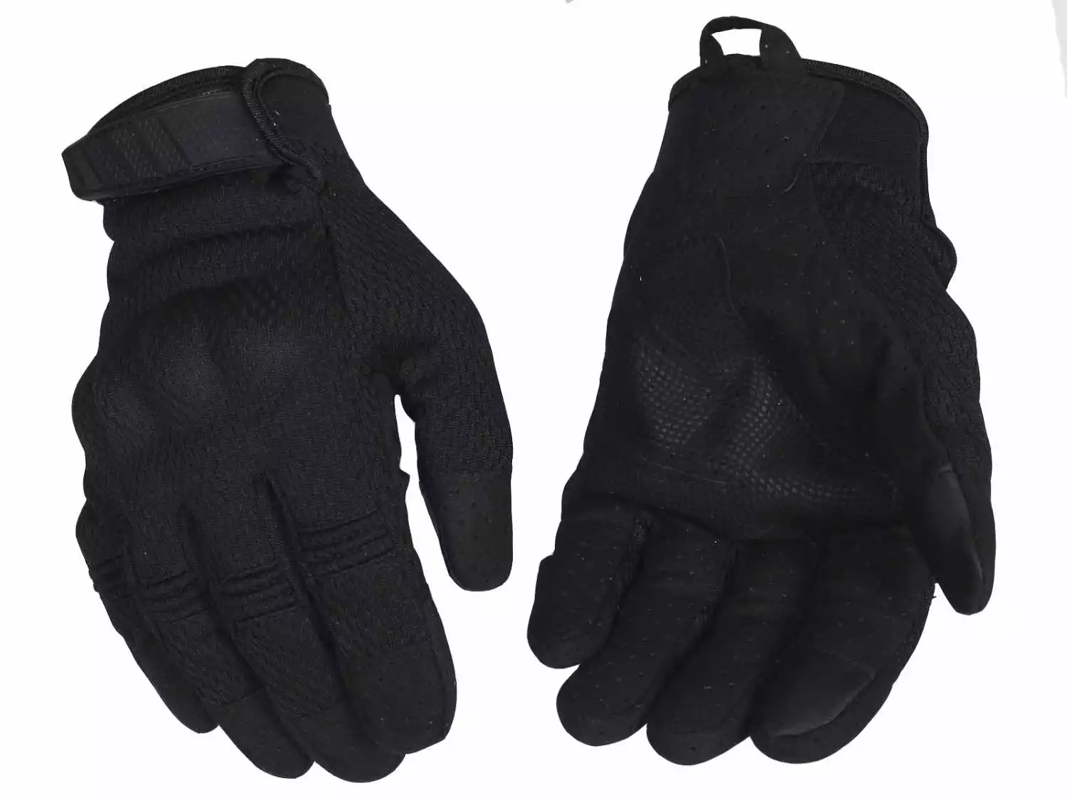 Перчатки тактические со скрытой защитой черные
