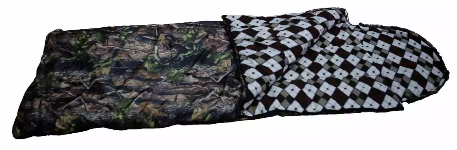 Мешок-одеяло Huntsman спальный Аляска , Оксфорд 240D, -25°С, цвет – Лес