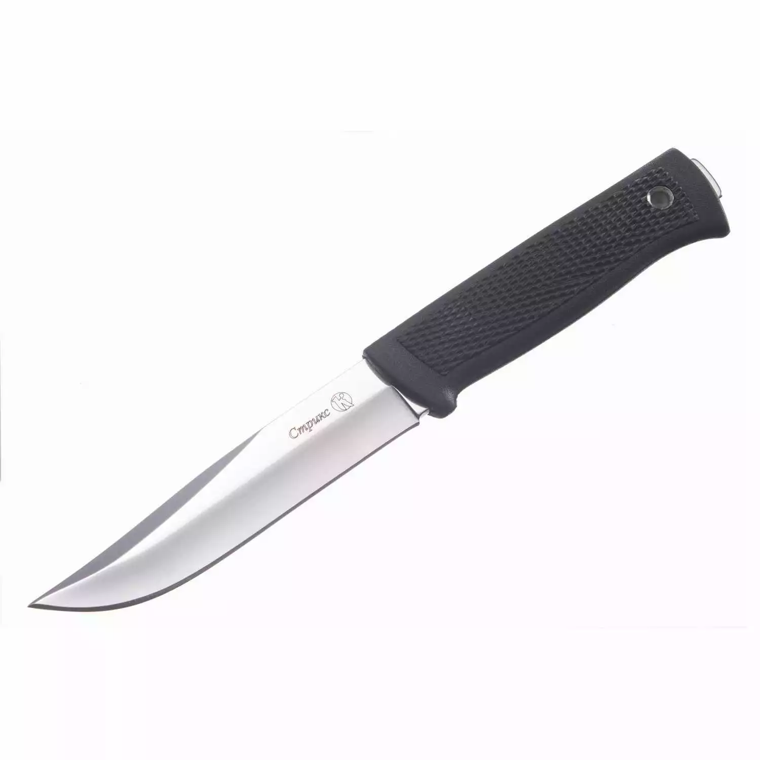 Нож ПП Кизляр разделочный Стрикс AUS-8 полированный с фиксированным клинком