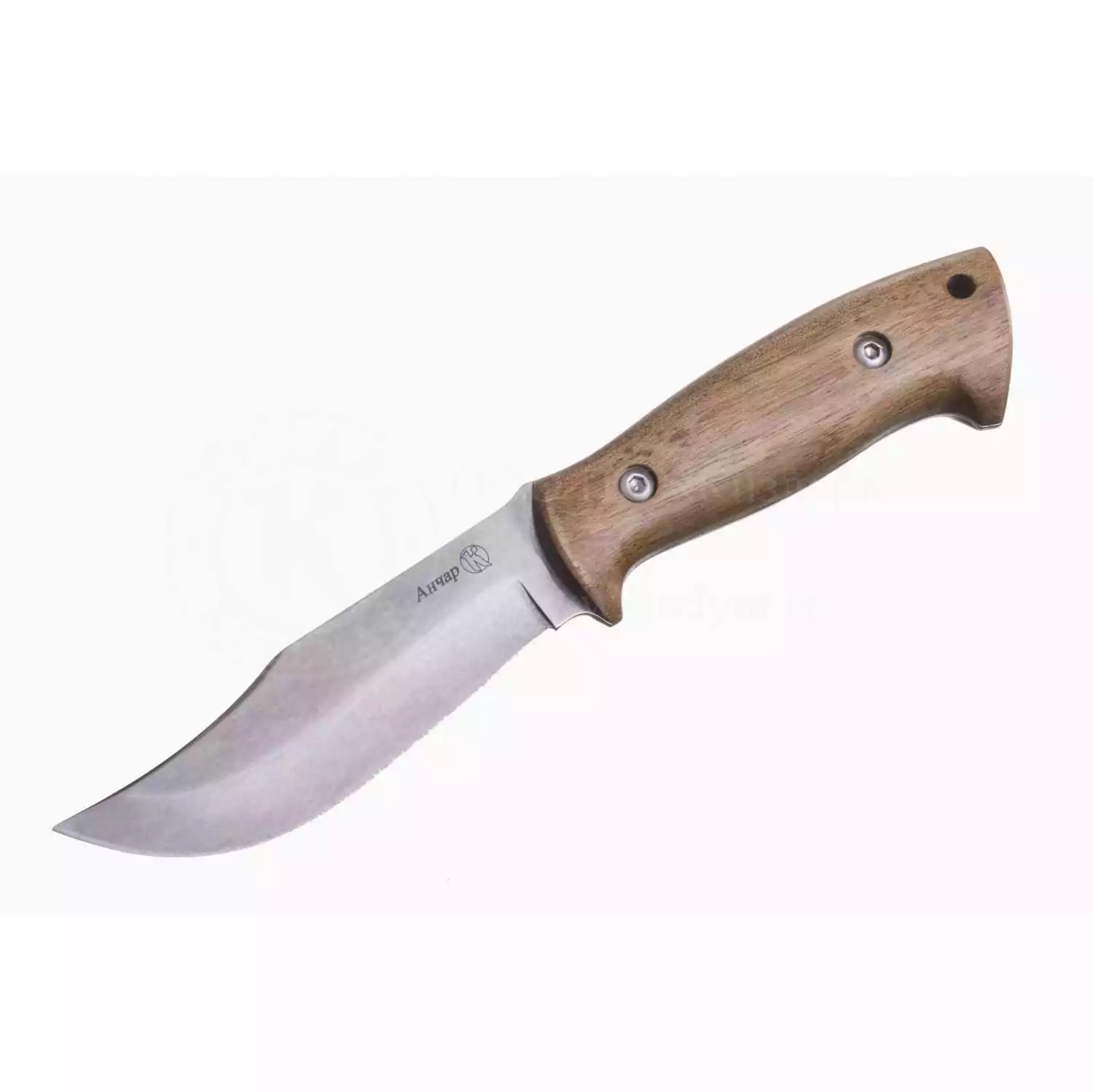 Нож ПП Кизляр разделочный Анчар AUS-8 полированный с фиксированным клинком