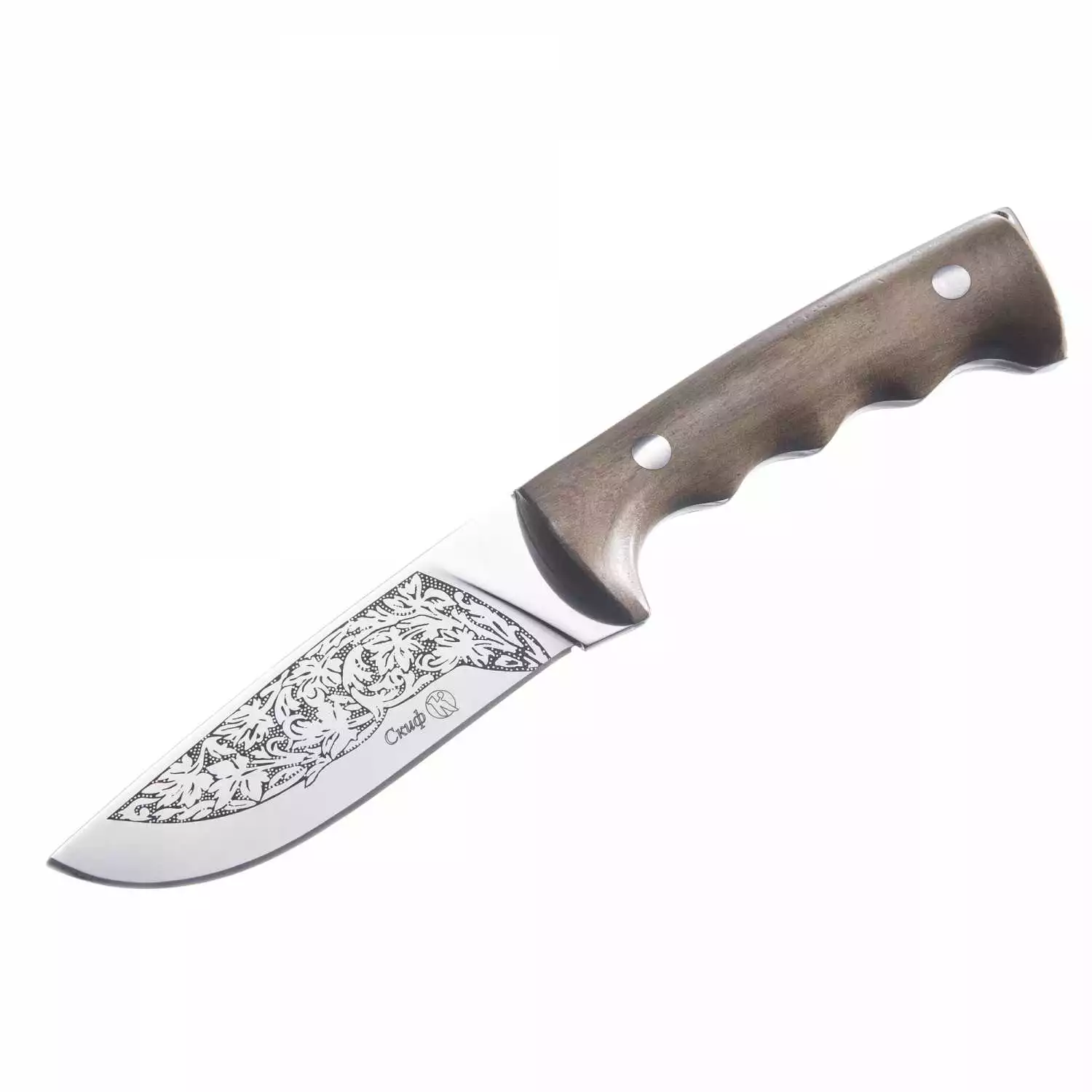 Нож ПП Кизляр разделочный Скиф AUS-8 полированный с фиксированным клинком