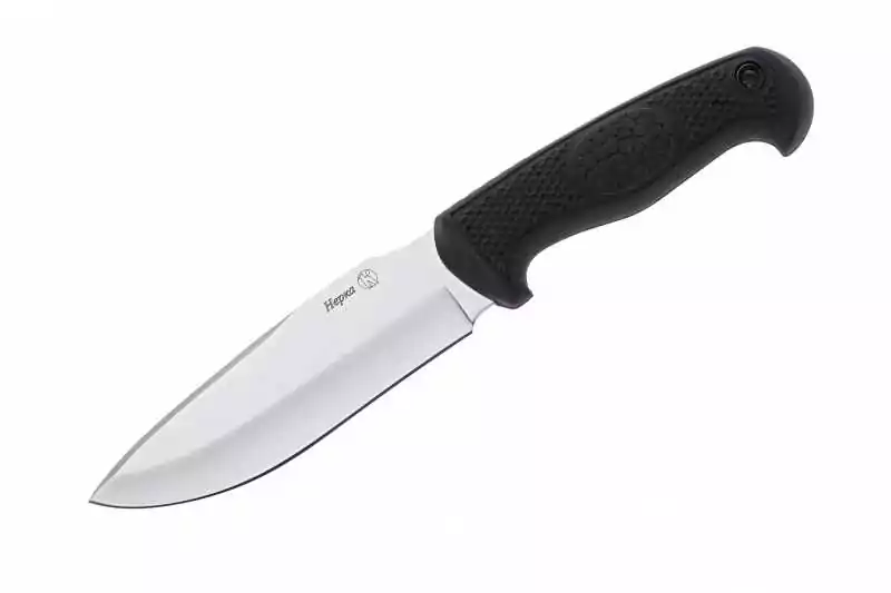 Нож ПП Кизляр разделочный Нерка AUS-8 полированный с фиксированным клинком