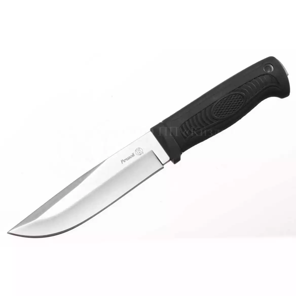 Нож ПП Кизляр разделочный Речной AUS-8 полированный с фиксированным клинком